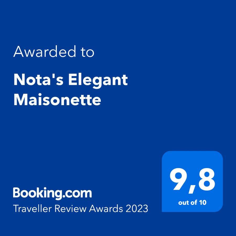 Nota's Elegant Maisonette Nauplie Extérieur photo